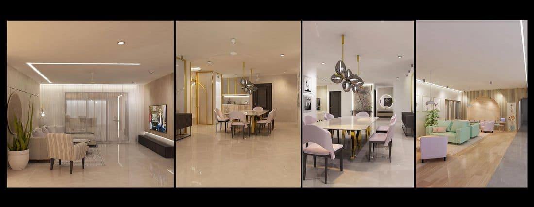 Selected work — 3D visualisation