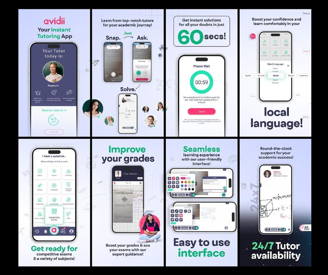 Selected work — Product UI