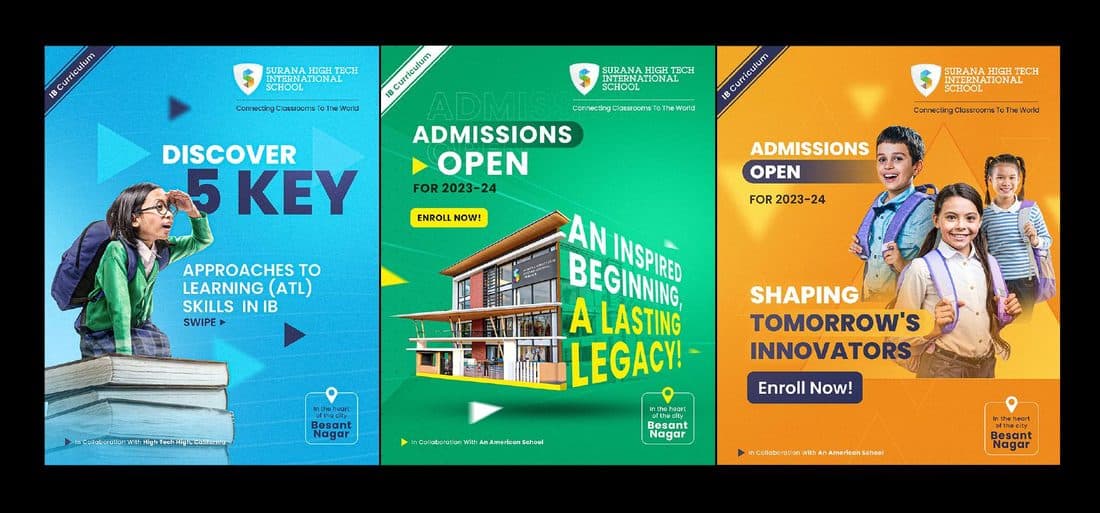 Surana School — Admissions campaign